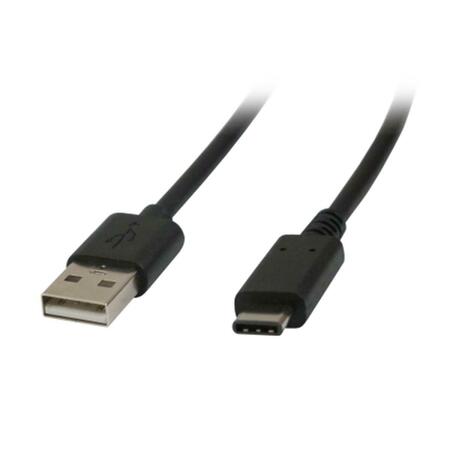 COMPREHENSIVE USB 2.0 C Male to A Male Cable 3 ft. USB2-CA-3ST
